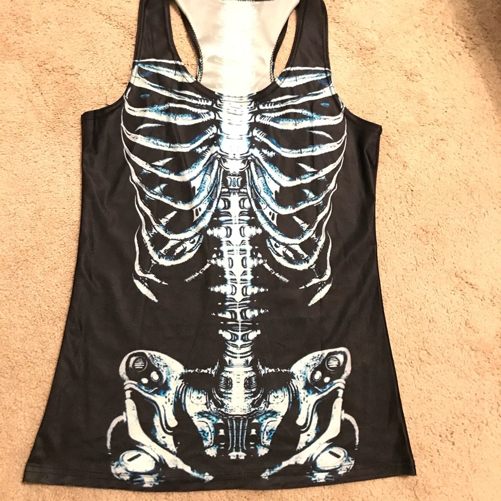 Skeleton Tank Top